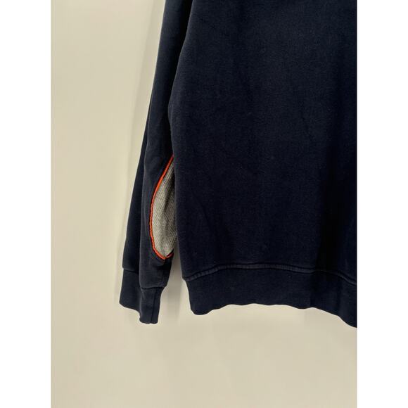 Vintage Starter Hoodie Mens Medium Blue Logo Drawstring Pullover 90s Y2K Cotton - Picture 10 of 15